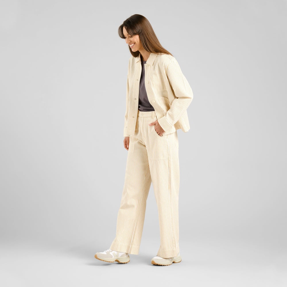 Workwear Pants Vara Work Stripe Yellow