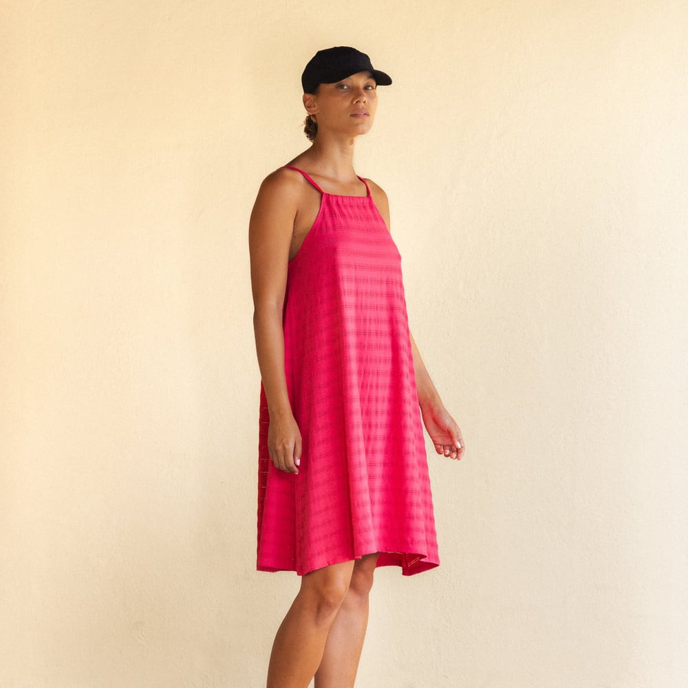 Dress Nykvarn Lace Raspberry Pink