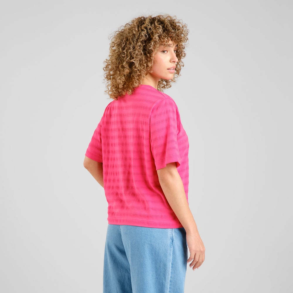 T-shirt Vadstena Lace Raspberry Pink