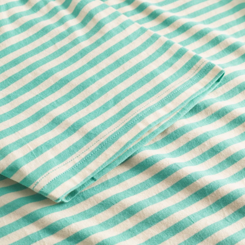 T-shirt Stockholm Stripes Pool Blue