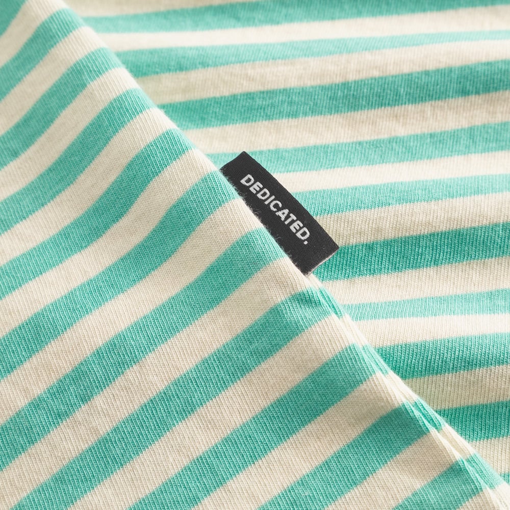 T-shirt Stockholm Stripes Pool Blue