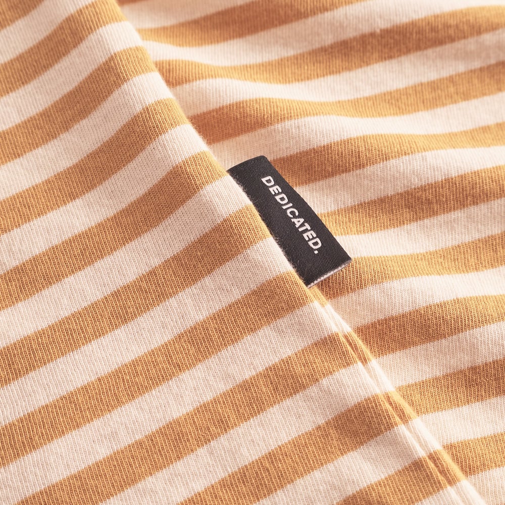 T-shirt Stockholm Stripes Gold Yellow