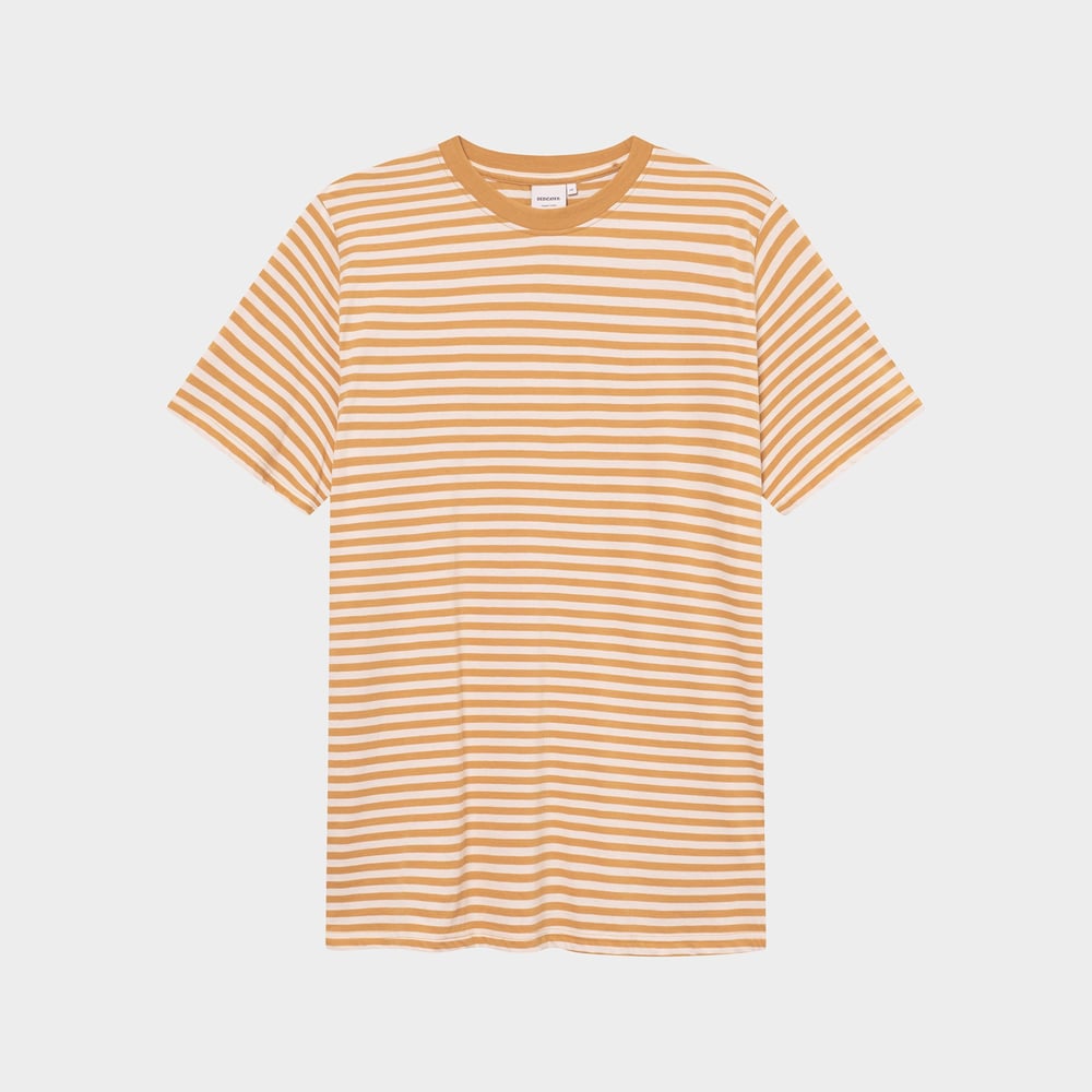 T-shirt Stockholm Stripes Gold Yellow