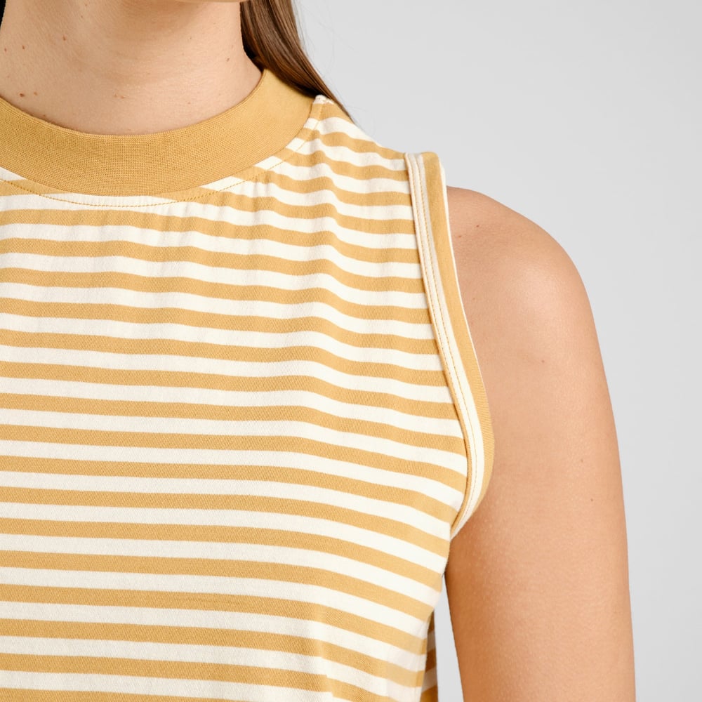 Top Namsos Stripes Gold Yellow