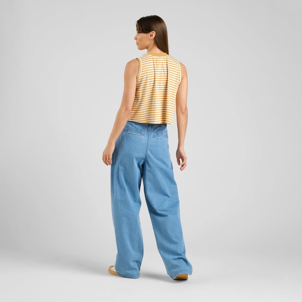 Top Namsos Stripes Gold Yellow