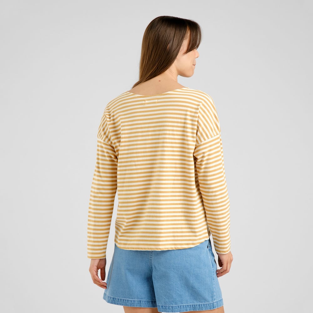 Top Humledal Stripes Gold Yellow