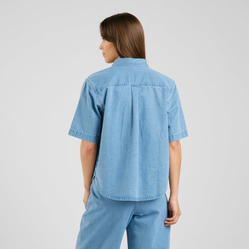 Shirt Stensvik Denim Light Blue