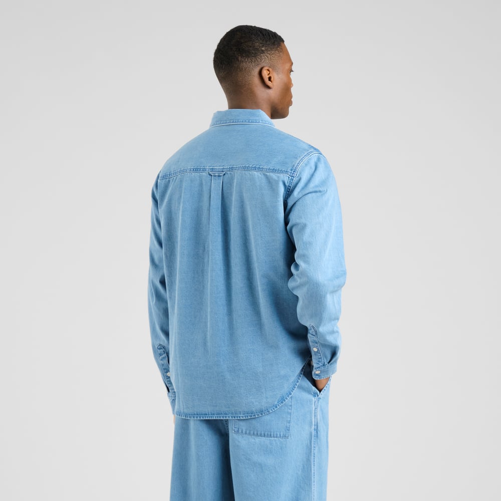 Shirt Lunnevik Denim Light Blue