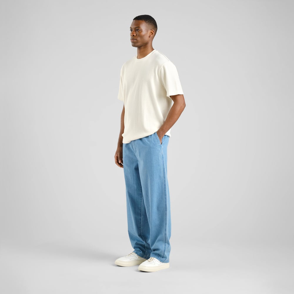 Pants Klitmoeller Denim Light Blue