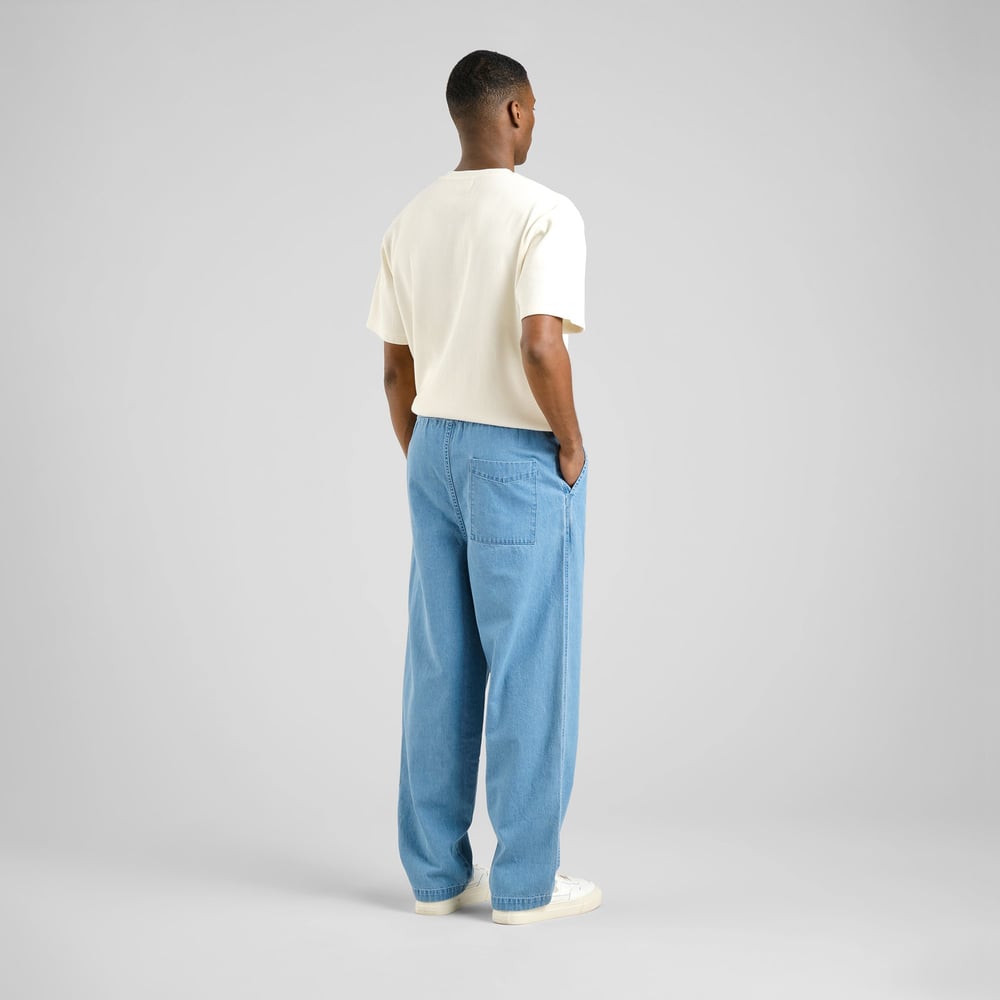 Pants Klitmoeller Denim Light Blue