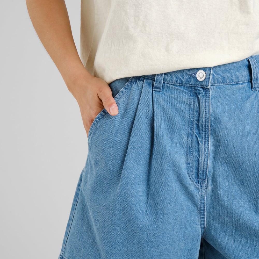 Shorts Djupvik Denim Light Blue