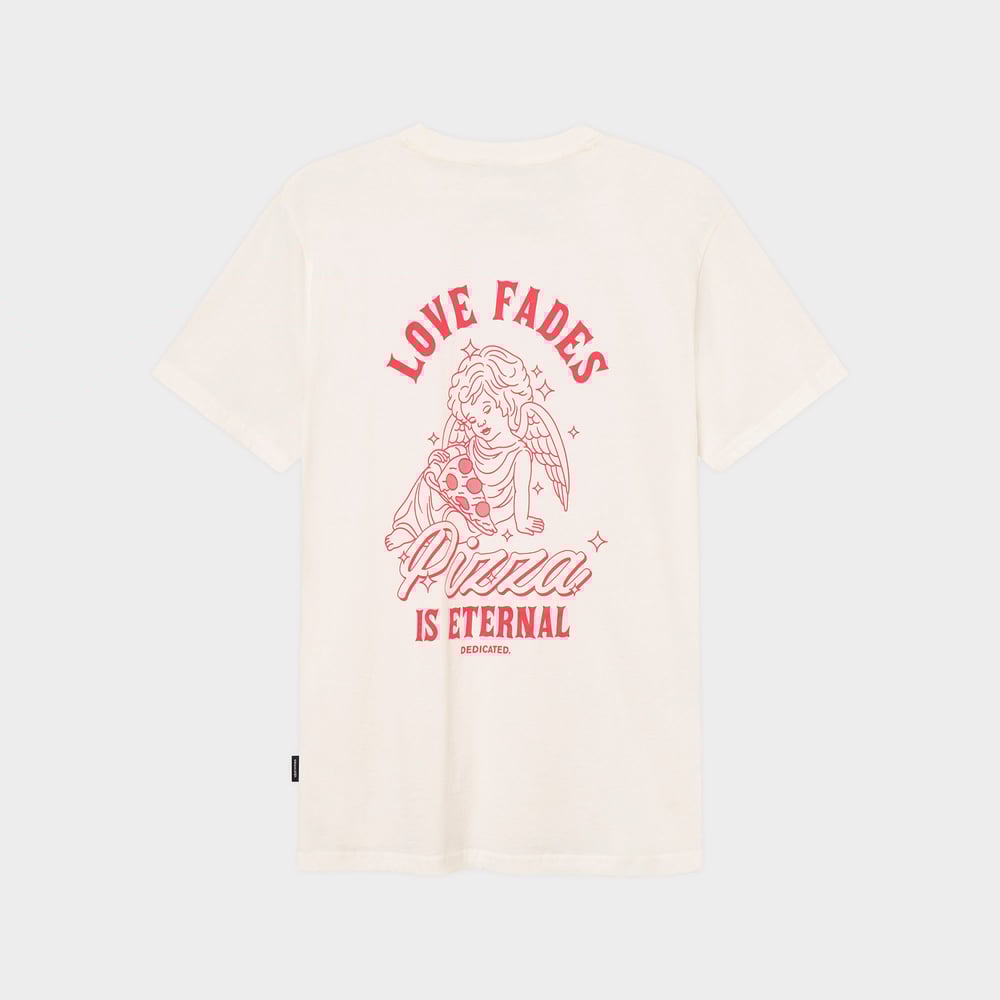 T-shirt Stockholm Eternal Pizza Off-White