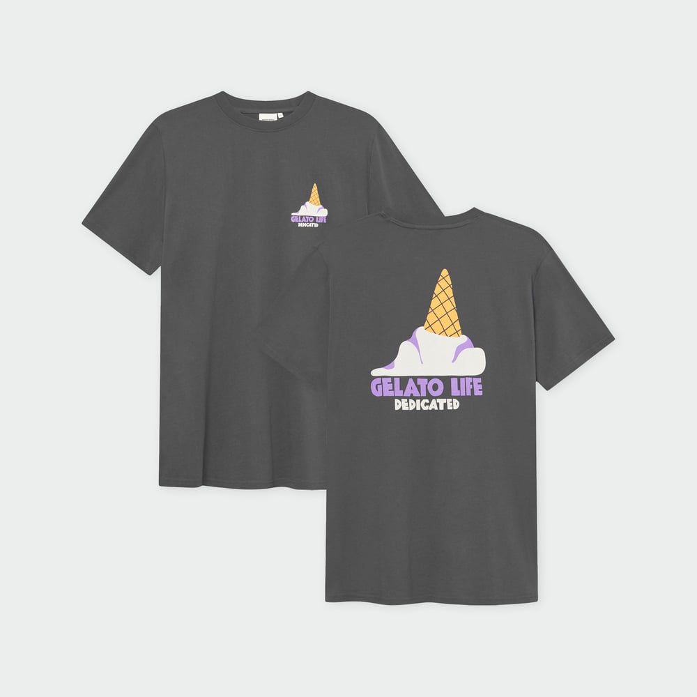 T-shirt Stockholm Gelato Life Charcoal