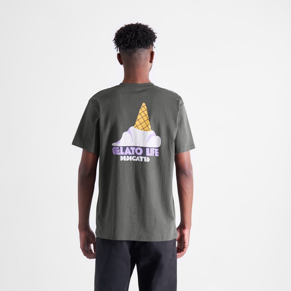 T-shirt Stockholm Gelato Life Charcoal