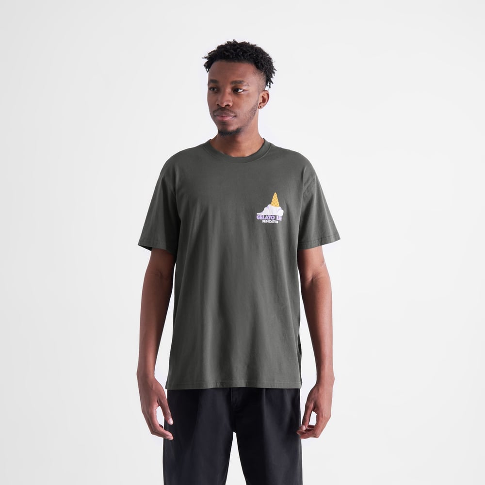 T-shirt Stockholm Gelato Life Charcoal