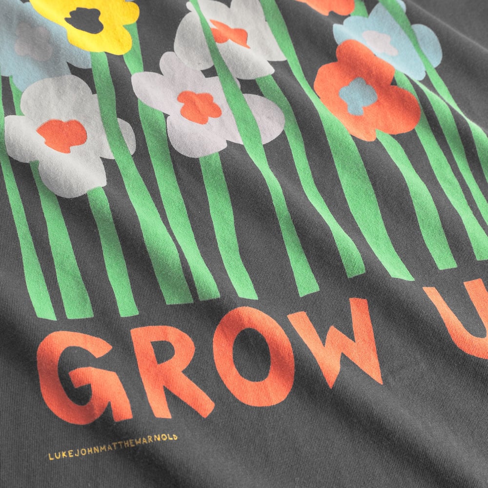 T-shirt Stockholm Grow Up Charcoal