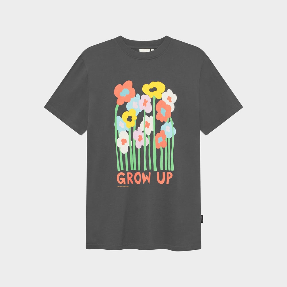 T-shirt Stockholm Grow Up Charcoal