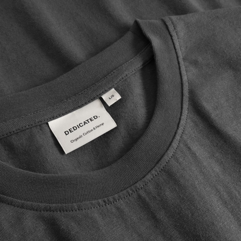 T-shirt Stockholm Hemp Charcoal