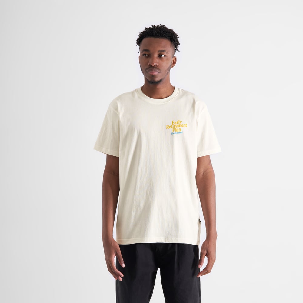 T-shirt Stockholm Retirement Plan Off-White