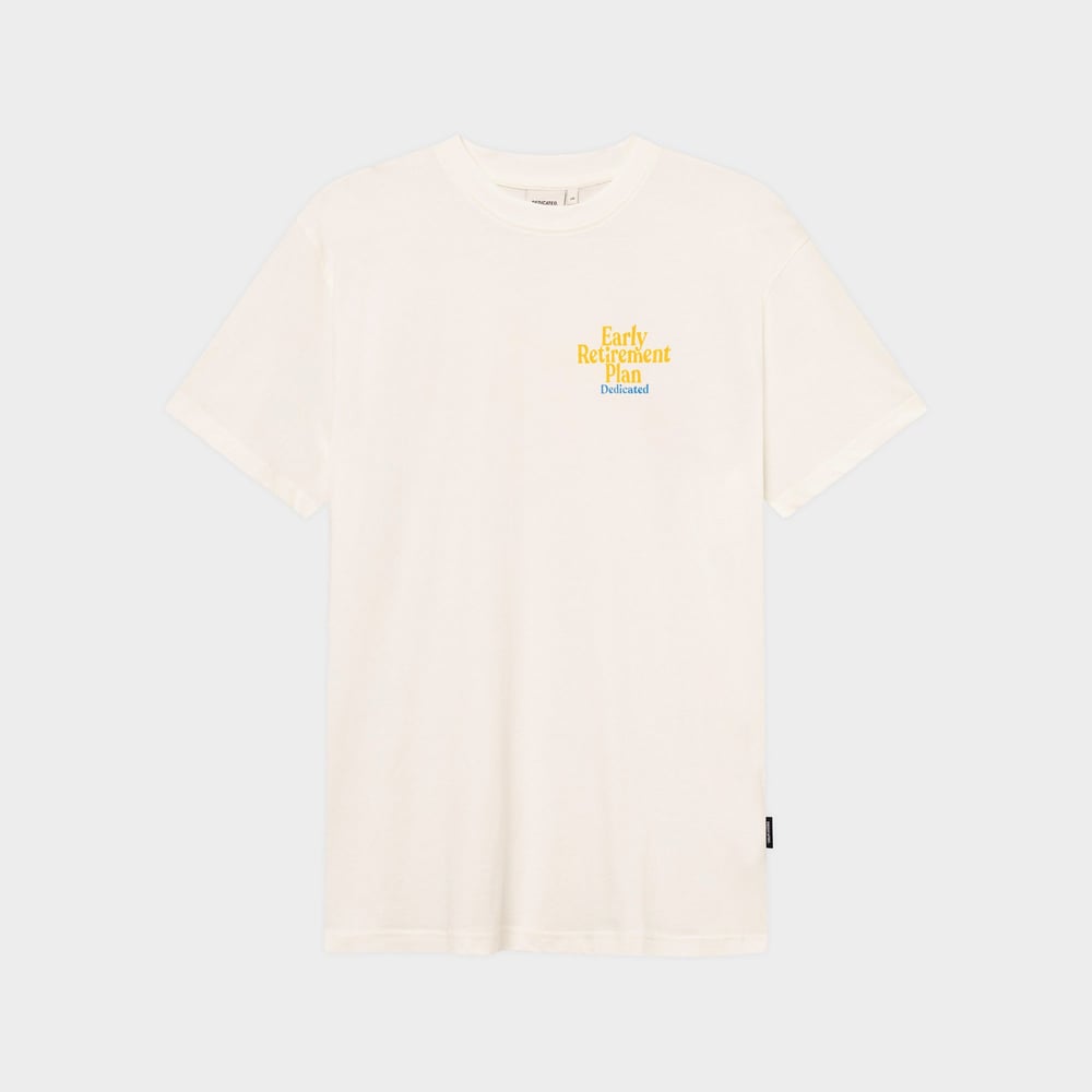 T-shirt Stockholm Retirement Plan Off-White