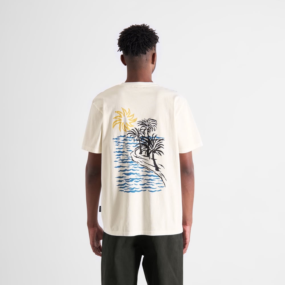 T-shirt Stockholm Sun And Sea Off-White