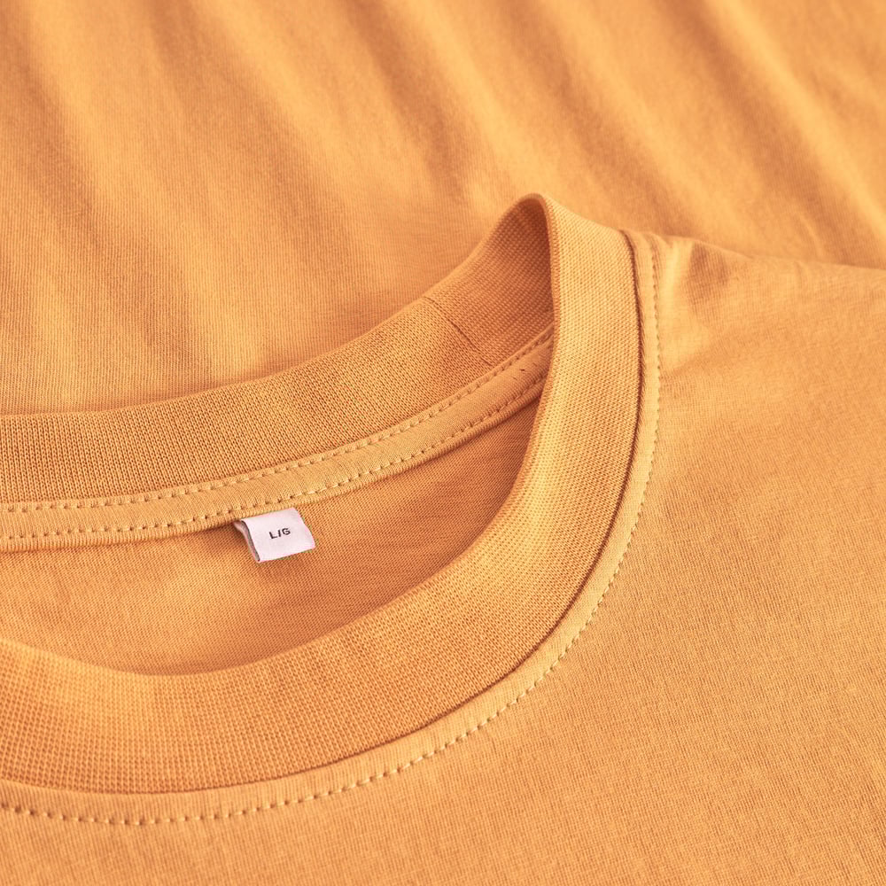 T-shirt Stockholm Sun Logo Amber Gold