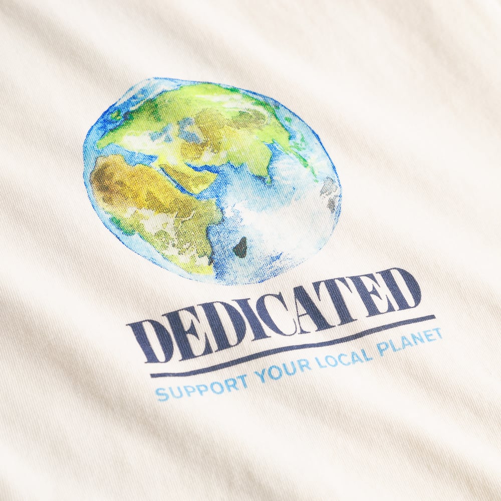 T-shirt Stockholm Support Water Globe Off-White