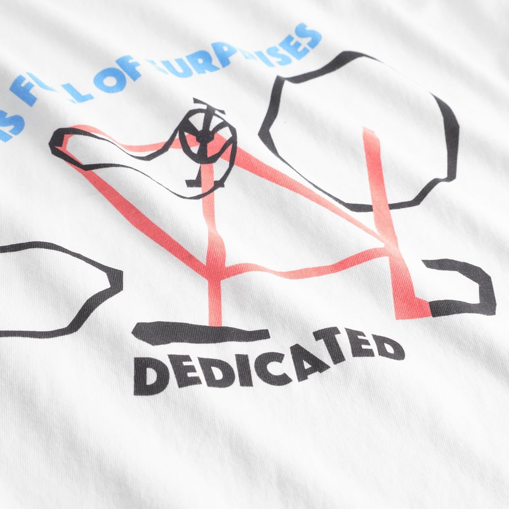 T-shirt Stockholm Surprise Bike White