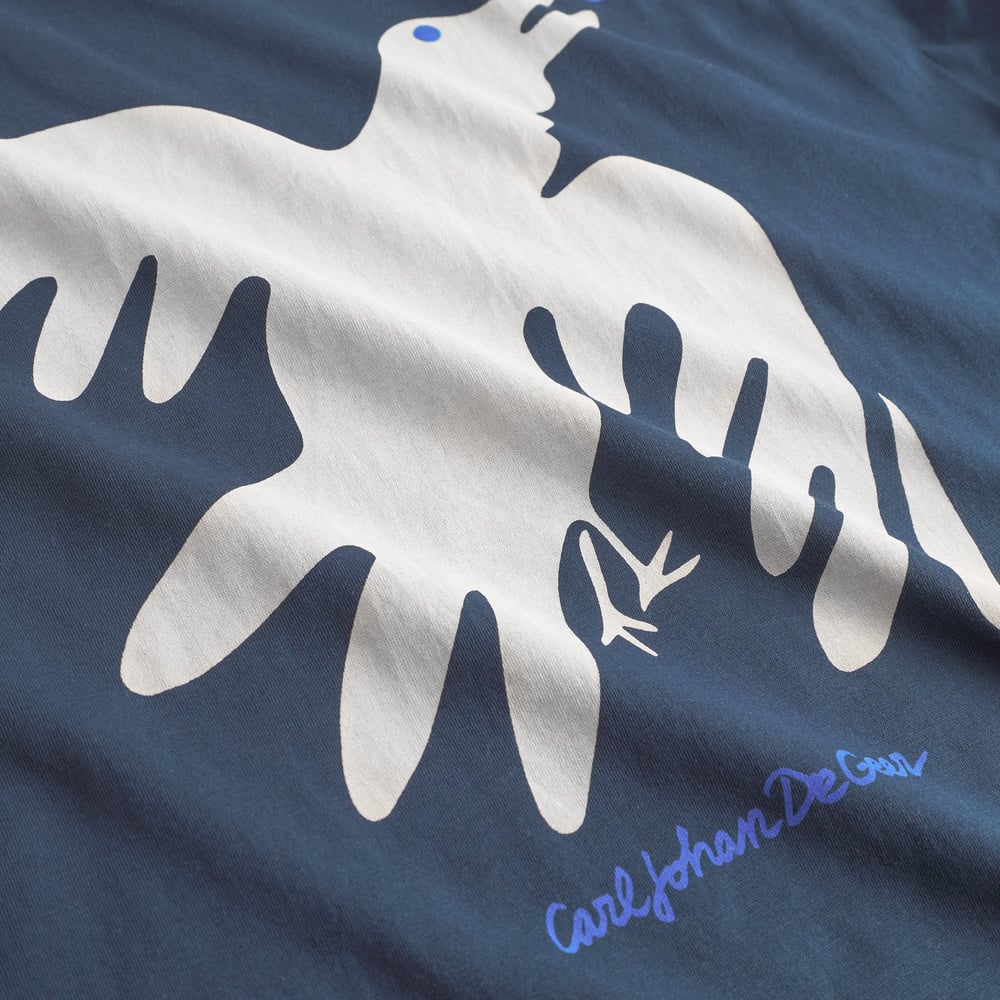 T-shirt Stockholm The Phoenix Bird Navy