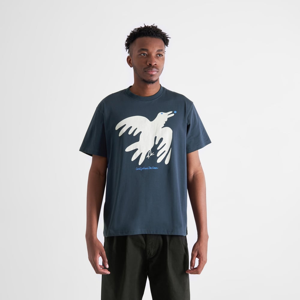 T-shirt Stockholm The Phoenix Bird Navy