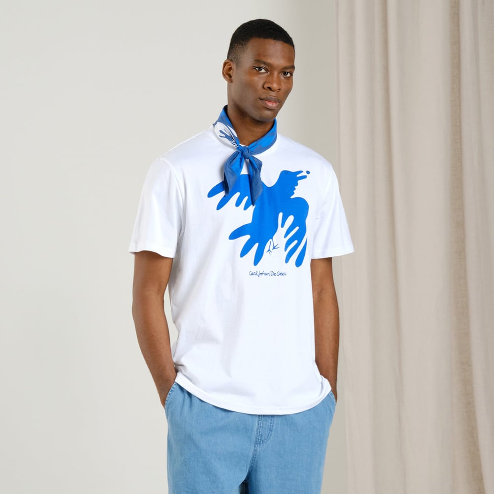 T-shirt Stockholm The Phoenix Bird White