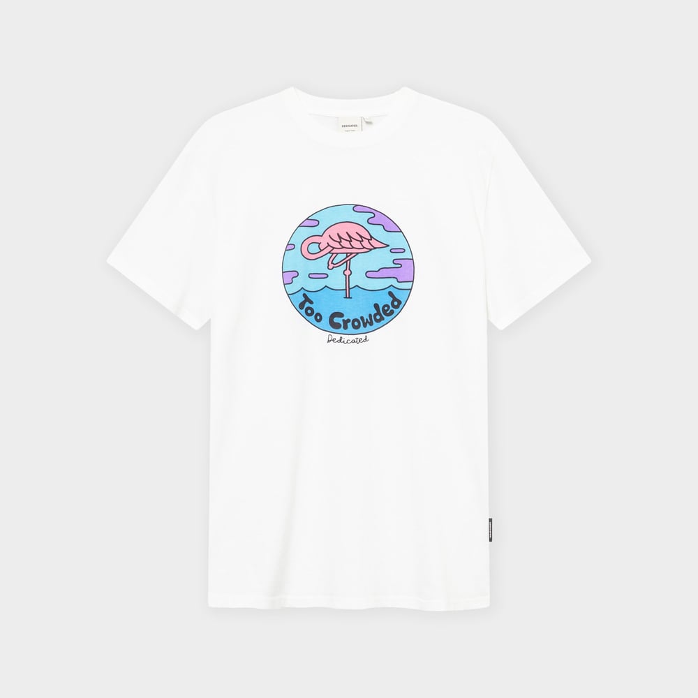 T-shirt Stockholm Too Crowded White