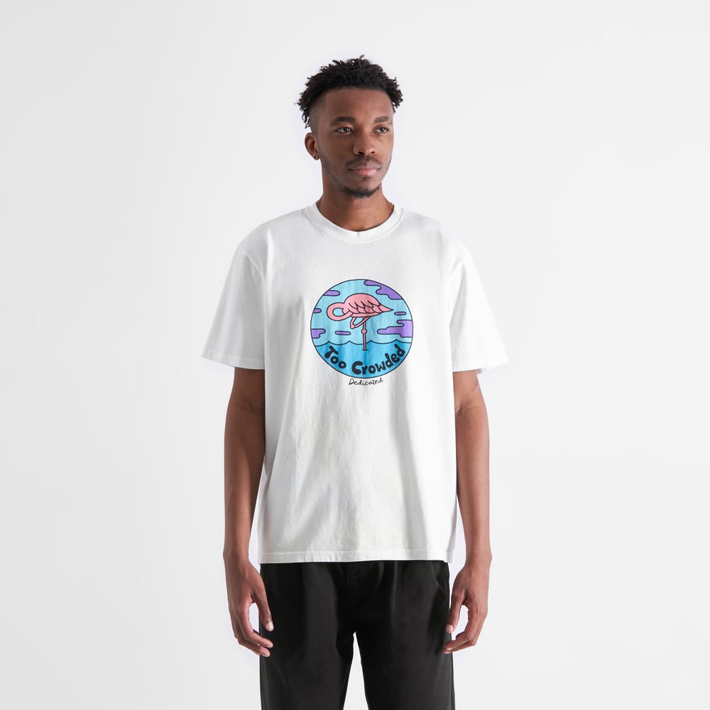 T-shirt Stockholm Too Crowded White