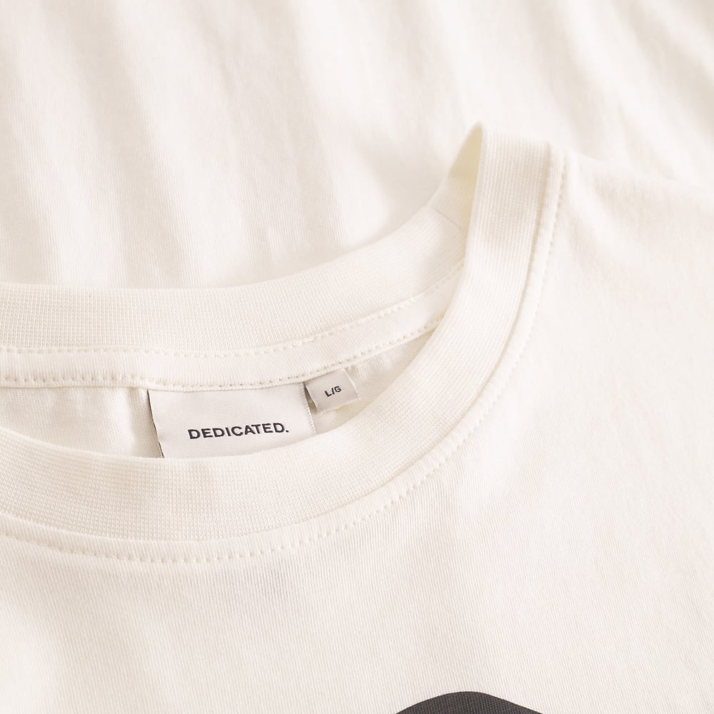 T-shirt Stockholm Wine And Vinyl Off-White