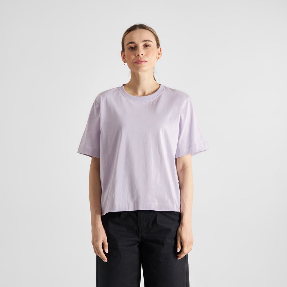 T-shirt Vadstena Base Thistle Purple