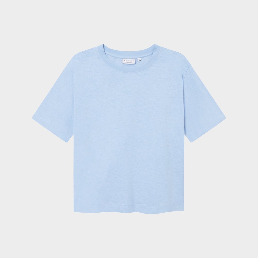 T-shirt Vadstena Hemp Skyway Blue