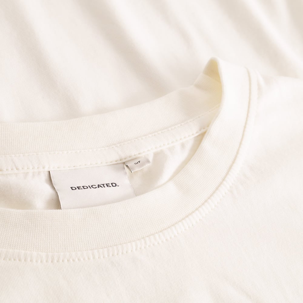 T-shirt Vadstena Les Fleurs Scripted Off-White