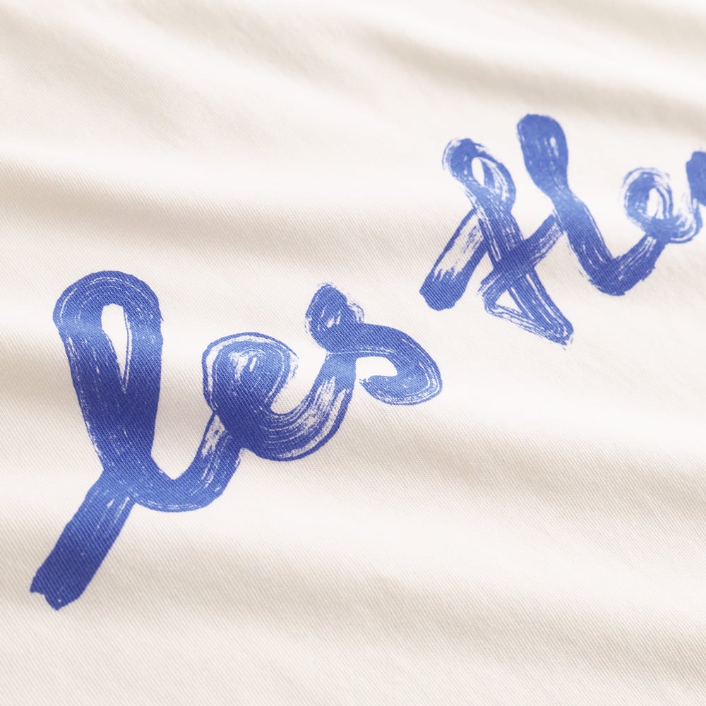 T-shirt Vadstena Les Fleurs Scripted Off-White