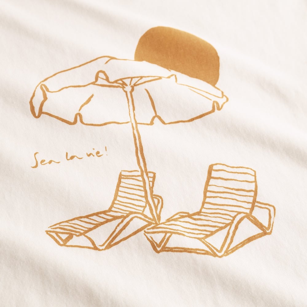 T-shirt Vadstena Sea La Vie Off-White