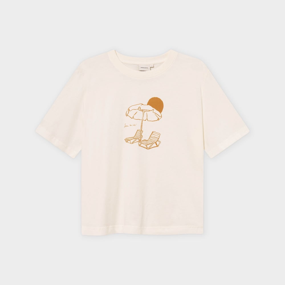 T-shirt Vadstena Sea La Vie Off-White