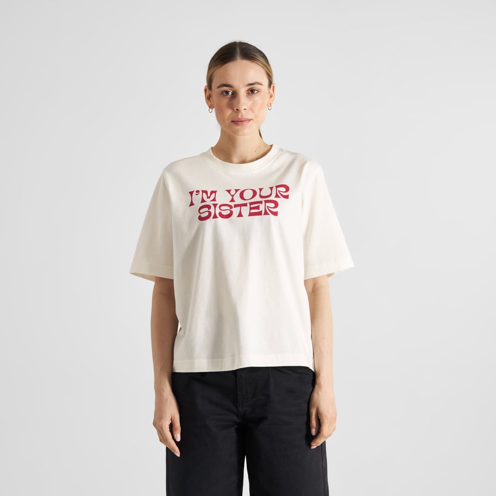 T-shirt Vadstena Sister Off-White
