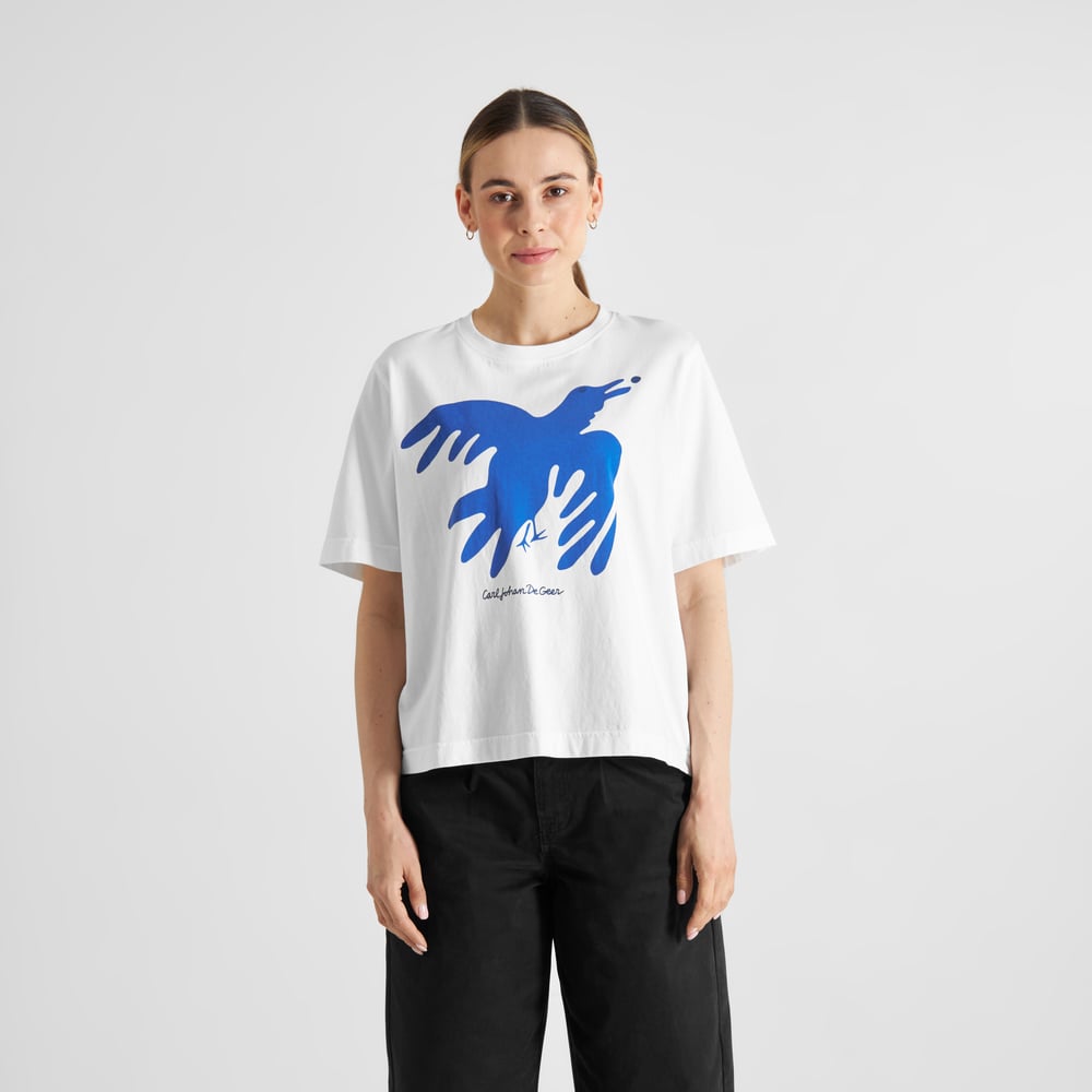 T-shirt Vadstena The Phoenix Bird White