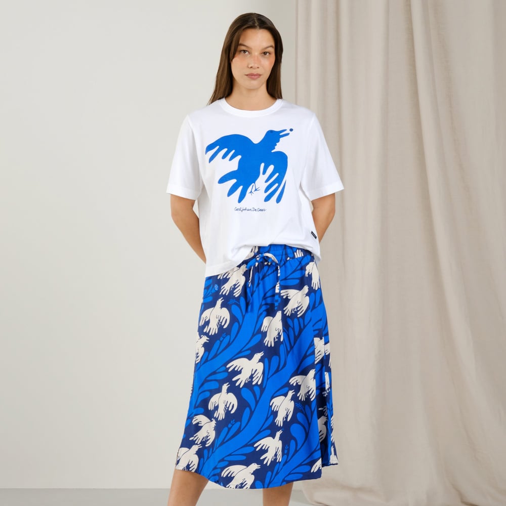 T-shirt Vadstena The Phoenix Bird White