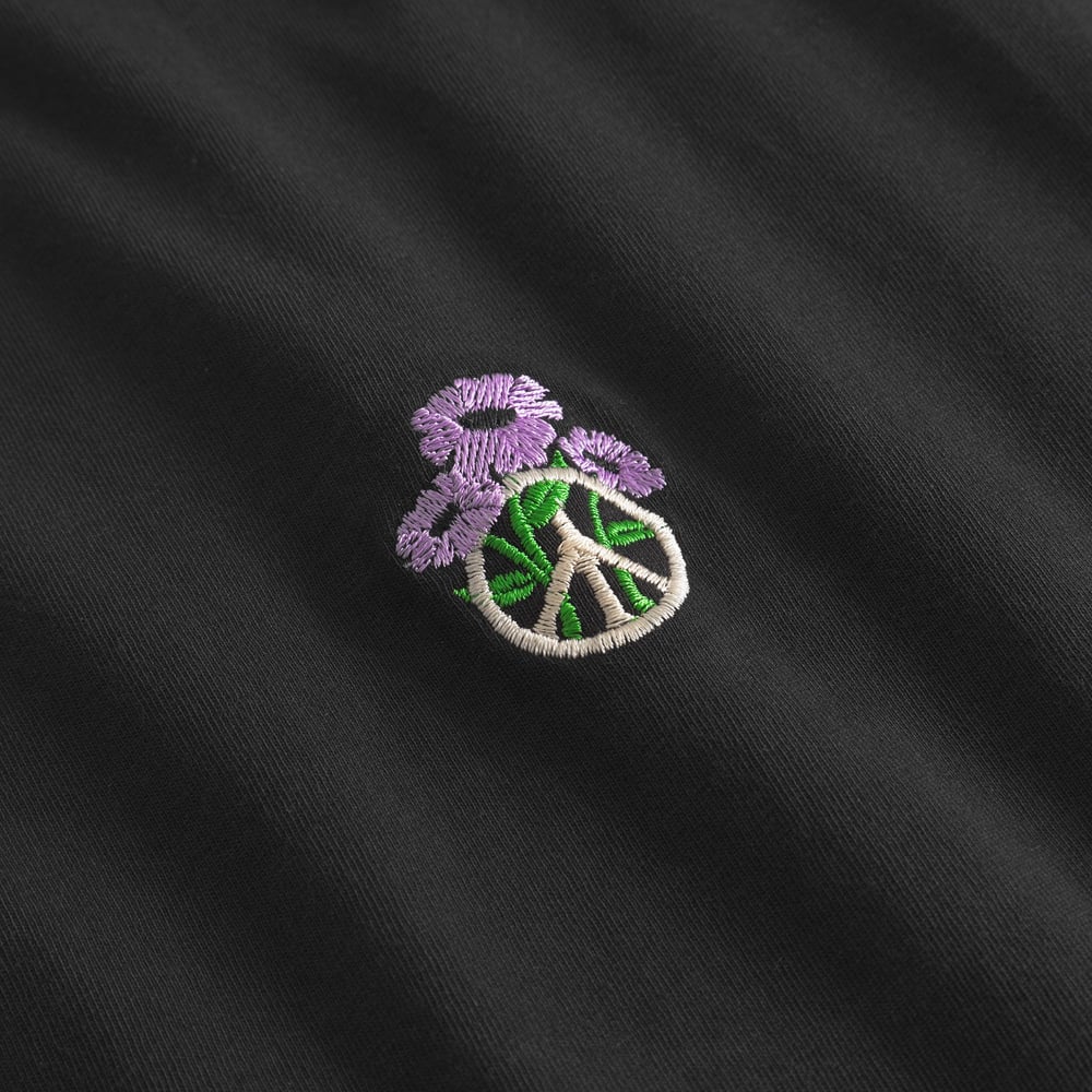 T-shirt Visby Peace Bloom Black