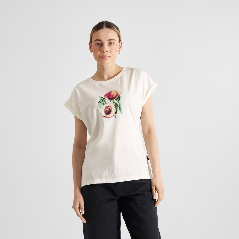 T-shirt Visby Peaches Off-White