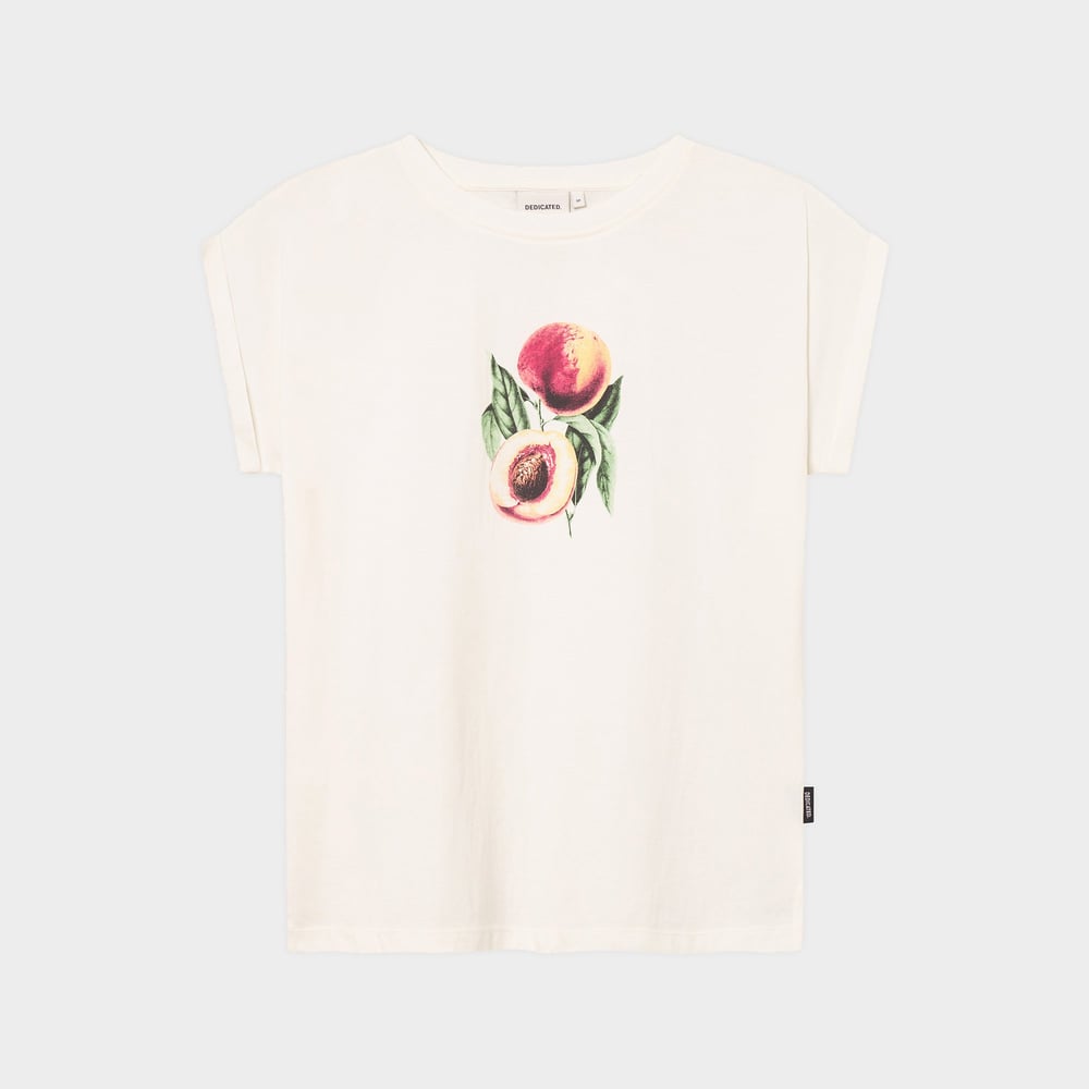 T-shirt Visby Peaches Off-White