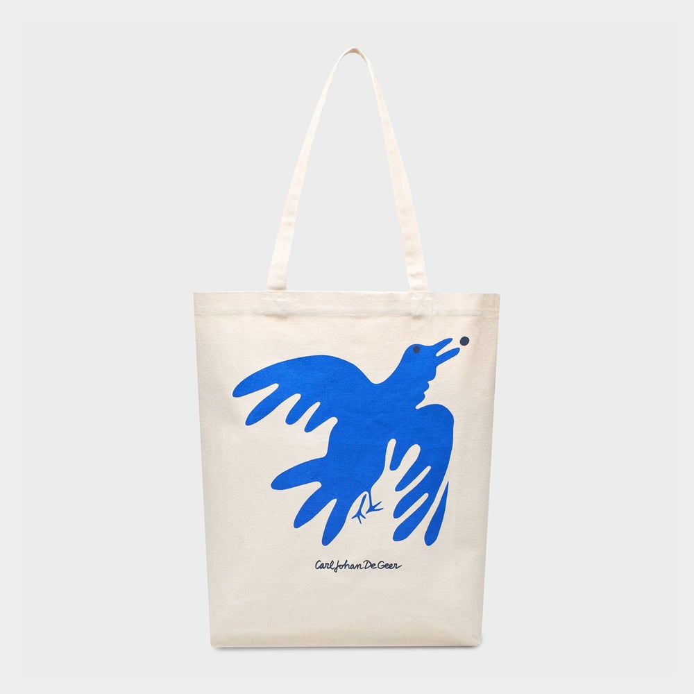 Tote Bag Torekov The Phoenix Bird Off-White
