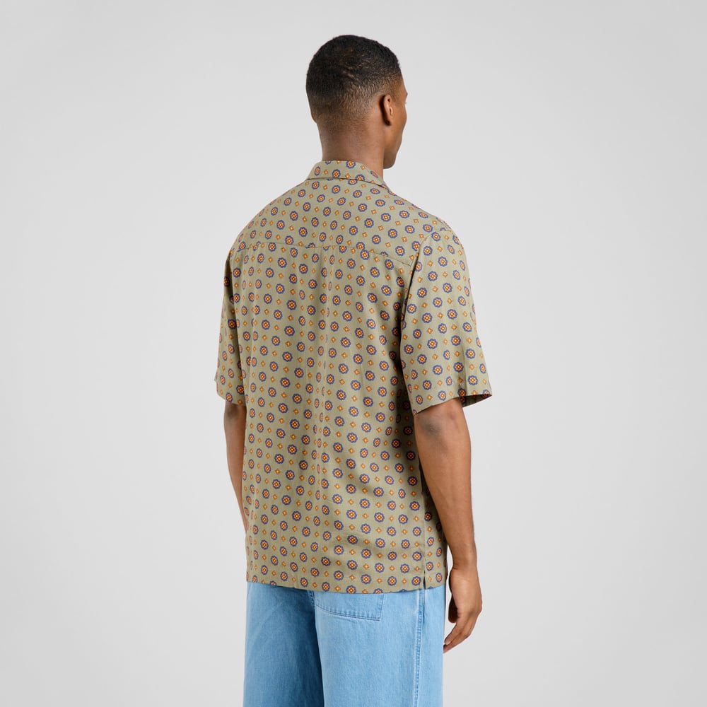 Shirt Marstrand Medallion Ditsy Green