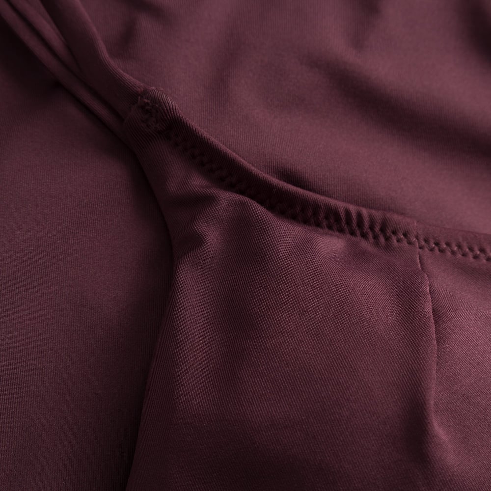 Wrap Swimsuit Klinte Burgundy
