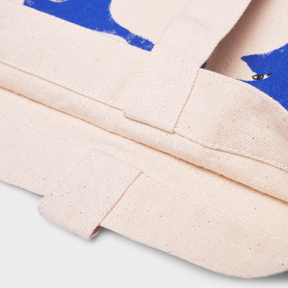 Tote Bag Torekov Foal with Birds Off-White